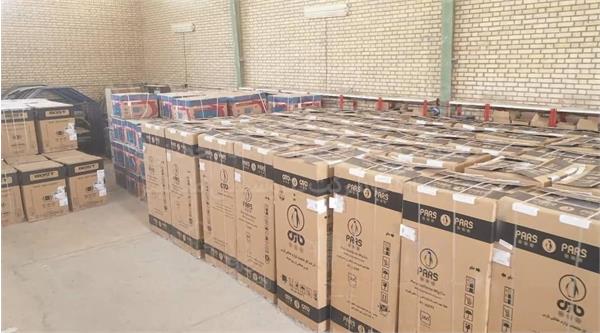 اهدای لوازم سرمایشی پتروشیمی امیرکبیر کمیته امداد امام خمینی