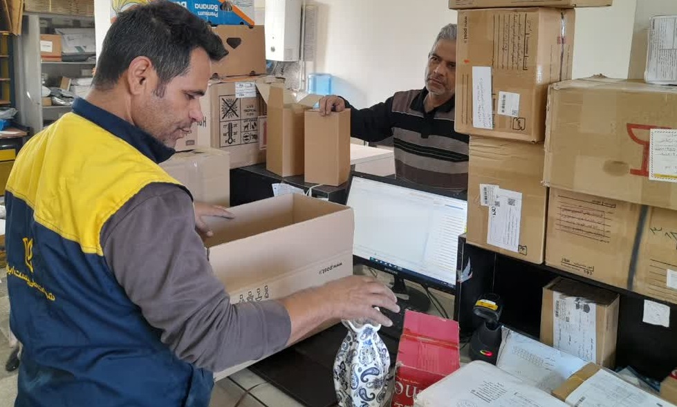 بیش از ۴۰۰۰ سفال از طریق پست لالجین در سراسر کشور توزیع شده است
