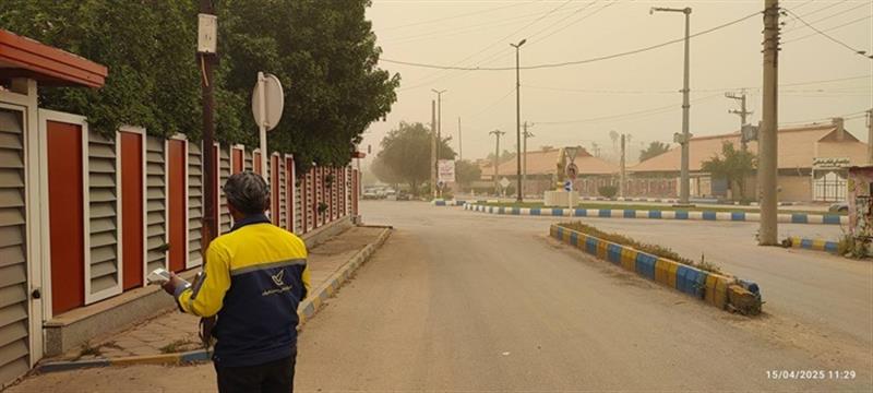 خدمات رسانی پست خوزستان در شرایط نفس گیر آلودگی هوا