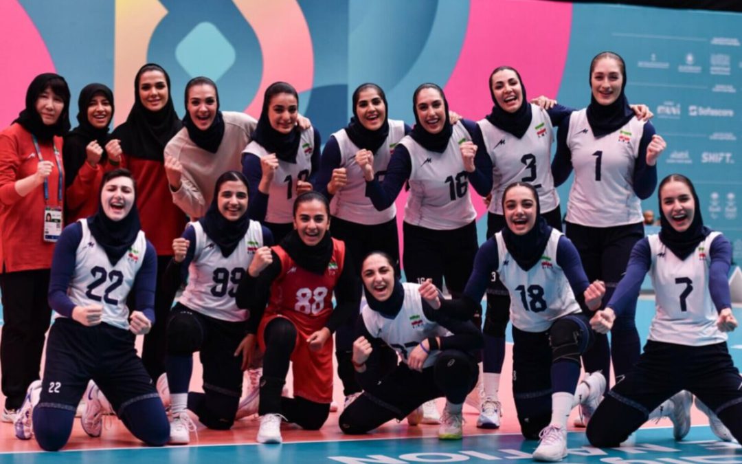 کسب مدال برنز تیم ملی والیبال بانوان با درخشش چهار سپاهانی