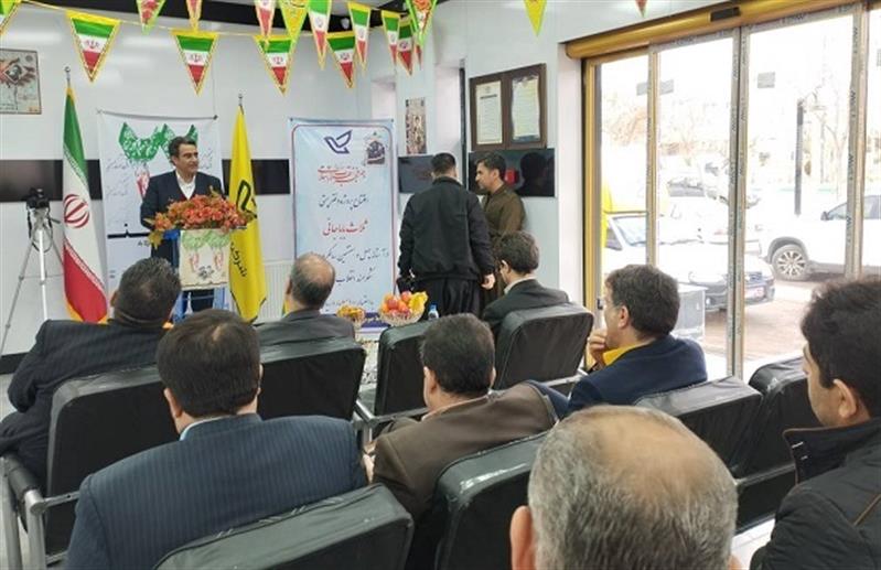 با حضور مدیرعامل؛ دفتر پست شهرستان ثلاث‌باباجانی افتتاح شد